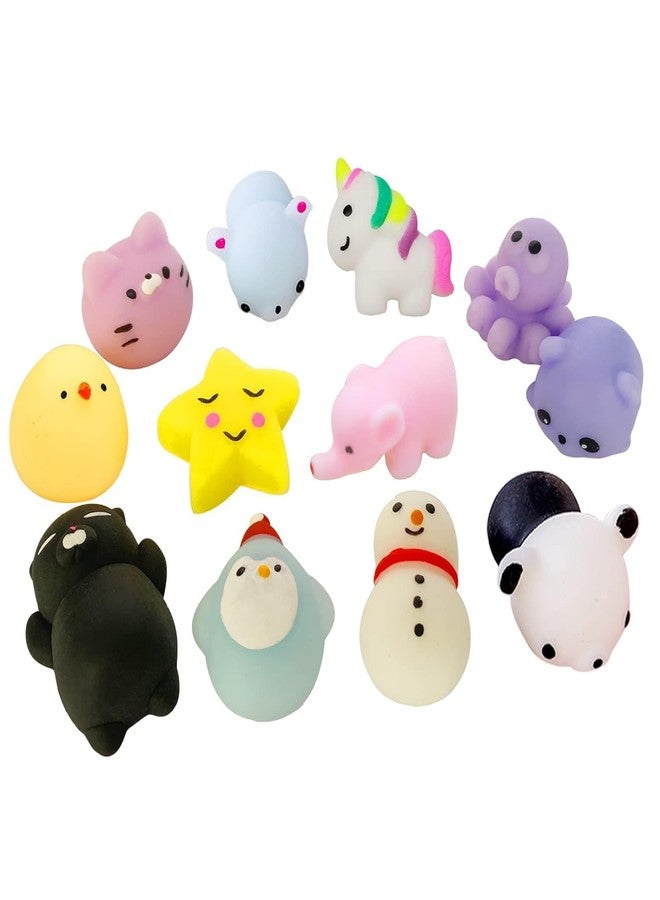 ANAB GIAB Mini Animals Toys for Kids Unicorns Squeeze Stress Relief Toys (Set of 5) - Image 1